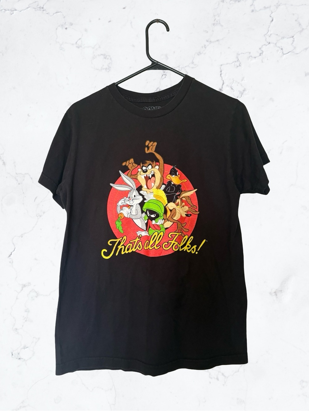 Warner Bros. Black Looney Tunes Character Graphic Tee